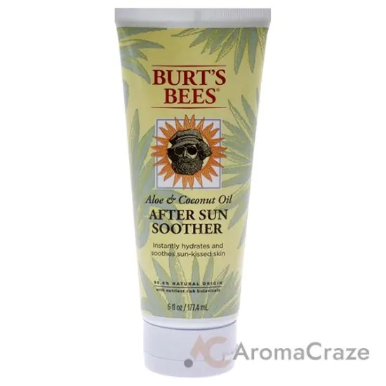 Picture of Aloe and Coconut Oil After Sun Soother by Burts Bees for Unisex - 6 oz Moisturizer
