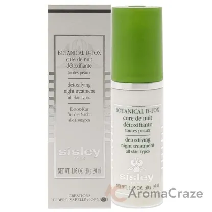 Picture of Botanical D-Tox Detoxifying Night Treatment by Sisley for Unisex - 1.05 oz Treatment