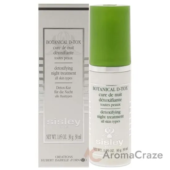 Picture of Botanical D-Tox Detoxifying Night Treatment by Sisley for Unisex - 1.05 oz Treatment