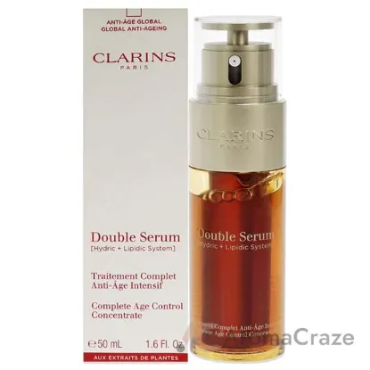 Picture of Double Serum Complete Age Control Concentrate by Clarins for Unisex - 1.6 oz Serum