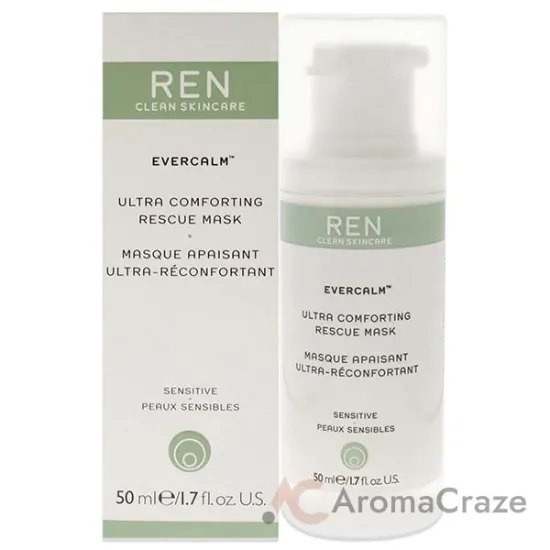 Picture of Evercalm Ultra Comforting Rescue Mask by REN for Unisex - 1.7 oz Mask