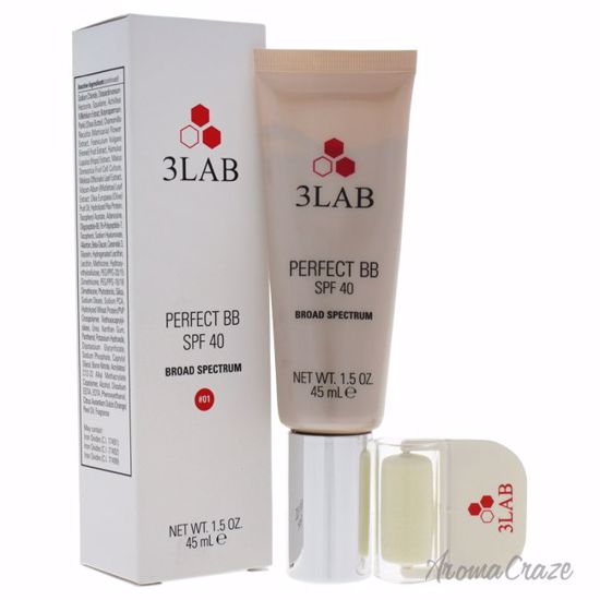 3Lab Perfect BB SPF 40 # 01 Light Cream Unisex 1.5 oz