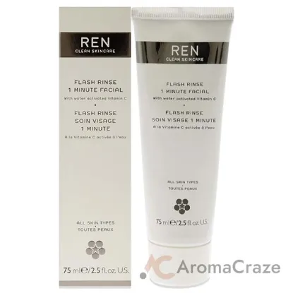 Picture of Flash Rinse 1 Minute Facial by REN for Unisex - 2.5 oz Rinse