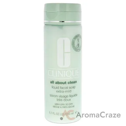 Picture of All About Clean Liquid Facial Soap Extra Mild by Clinique for Unisex - 6.7 oz Soap