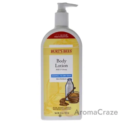Picture of Milk and Honey Body Lotion by Burts Bees for Unisex - 12 oz Body Lotion