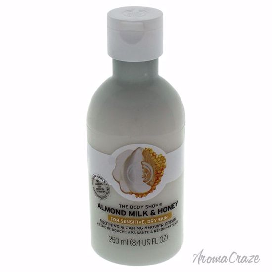 The Body Shop Almond Milk & Honey Shower Cream for Women 8.4