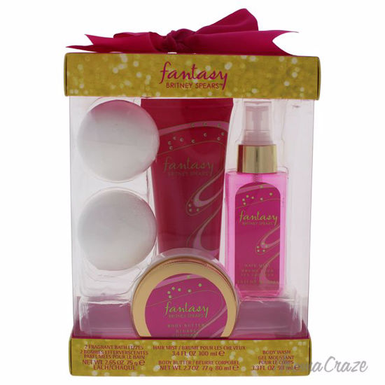 Britney Spears Fantasy 3.4oz Hair Mist, 3.3oz Body Wash, 2.7