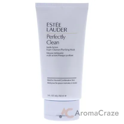 Picture of Perfectly Clean Multi-Action Foam Cleanser-Purifying Mask by Estee Lauder for Unisex - 5 oz Cleanser