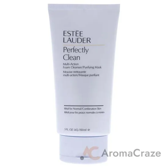 Picture of Perfectly Clean Multi-Action Foam Cleanser-Purifying Mask by Estee Lauder for Unisex - 5 oz Cleanser