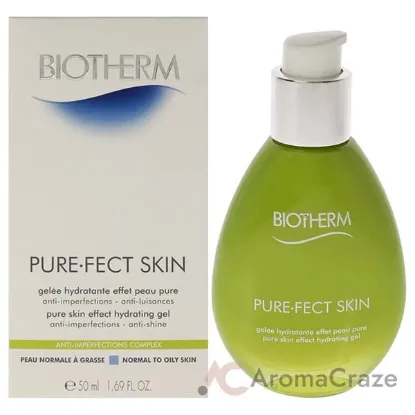 Picture of Pure-Fect Skin Pure Skin Effect Hydrating Gel - Normal to Oily Skin by Biotherm for Unisex - 1.69 oz Gel