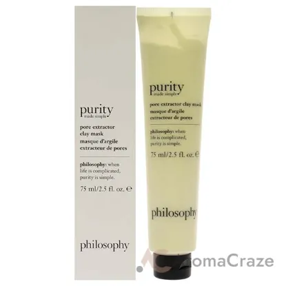 Picture of Purity Made Simple Pore Extractor Exfoliating Clay Mask by Philosophy for Unisex - 2.5 oz Mask