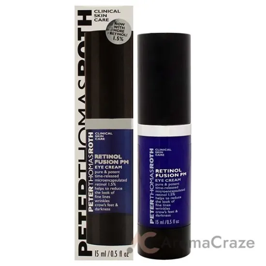 Picture of Retinol Fusion PM Eye Cream by Peter Thomas Roth for Unisex - 0.5 oz Cream