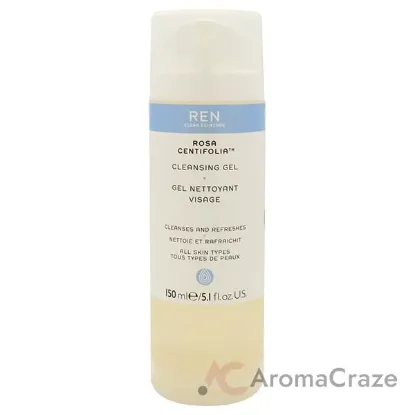 Picture of Rosa Centifolia Cleansing Gel by REN for Unisex - 5.1 oz Cleanser