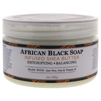 Picture of Shea Butter Infused with African Black Soap Extract by Nubian Heritage for Unisex - 4 oz Lotion
