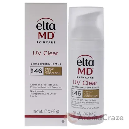 Picture of UV Clear Facial Sunscreen SPF 46 - Tinted by EltaMD for Unisex - 1.7 oz Sunscreen