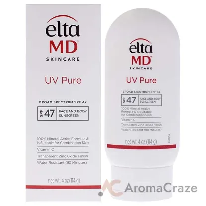 Picture of UV Pure Face and Body Physical Sunscreen SPF 47 by EltaMD for Unisex - 4 oz Sunscreen