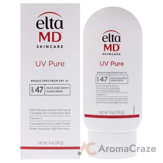 Picture of UV Pure Face and Body Physical Sunscreen SPF 47 by EltaMD for Unisex - 4 oz Sunscreen