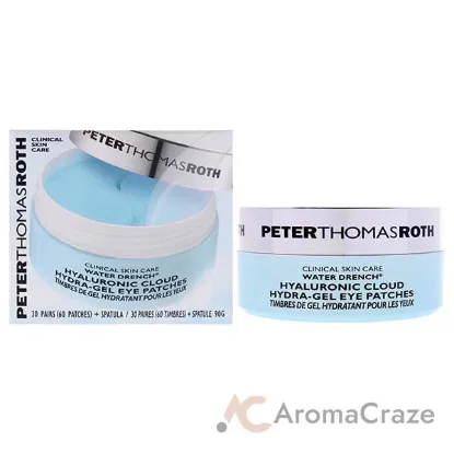 Picture of Water Drench Hyaluronic Cloud Hydra-Gel Eye Patches by Peter Thomas Roth for Unisex - 60 Pc Patches