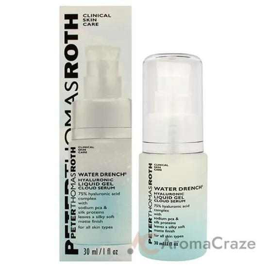 Picture of Water Drench Hyaluronic Cloud Serum by Peter Thomas Roth for Unisex - 1 oz Serum