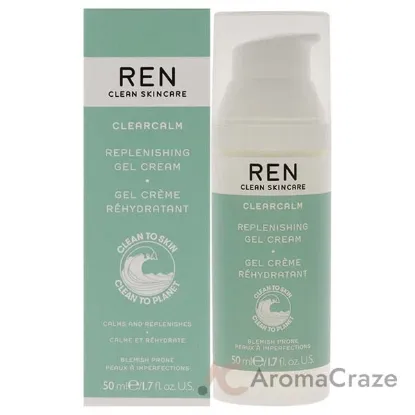 Picture of Clearcalm Replenishing Gel Cream by REN for Women - 1.7 oz Gel