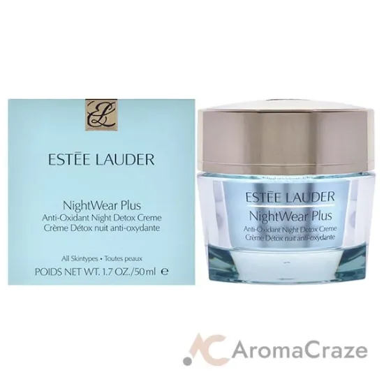 Picture of NightWear Plus Anti-Oxidant Night Detox Creme - All Skin Types by Estee Lauder for Women - 1.7 oz Cream