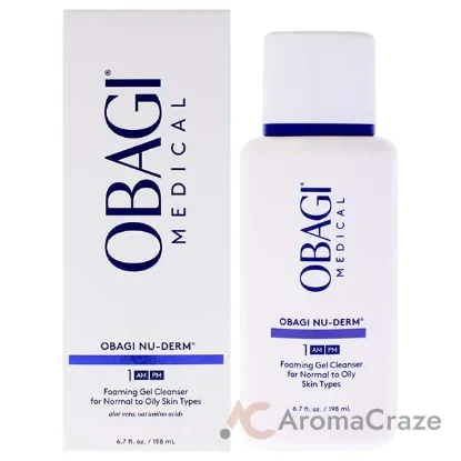 Picture of Obagi Nu-Derm 1 AM-PM Foaming Gel by Obagi for Women - 6.7 oz Foam