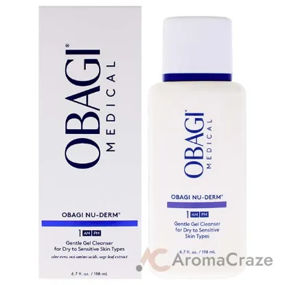 Picture of Obagi Nu-Derm 1 AM-PM Gentle Cleanser by Obagi for Unisex - 6.7 oz Cleanser