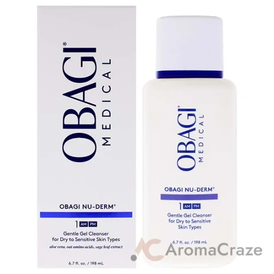 Picture of Obagi Nu-Derm 1 AM-PM Gentle Cleanser by Obagi for Unisex - 6.7 oz Cleanser
