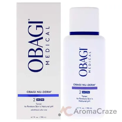 Picture of Obagi Nu-Derm 2 AM-PM Skin Toner by Obagi for Women - 6.7 oz Toner