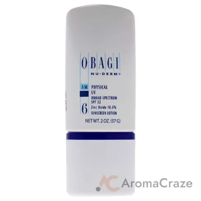 Picture of Obagi Nu-Derm 6 AM Physical UV SPF 32 by Obagi for Women - 2 oz Cream