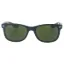 Picture of Ray Ban RJ 9052S 100-2 - Black-Green Classic by Ray Ban for Kids - 47-15-125 mm Sunglasses