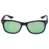 Picture of Ray Ban RJ 9052S 100S-3R - Black-Grey Green by Ray Ban for Kids - 48-16-130 mm Sunglasses