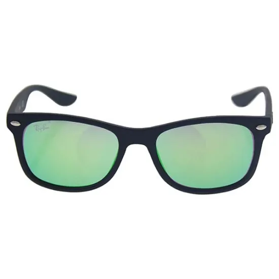 Picture of Ray Ban RJ 9052S 100S-3R - Black-Grey Green by Ray Ban for Kids - 48-16-130 mm Sunglasses