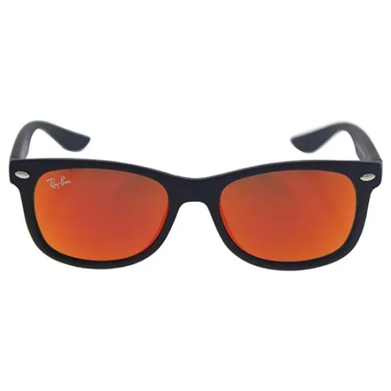 Picture of Ray Ban RJ 9052S 100S-6Q - Black-Red by Ray Ban for Kids - 47-15-125 mm Sunglasses