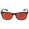 Picture of Ray Ban RJ 9052S 100S-6Q - Black-Red by Ray Ban for Kids - 48-16-130 mm Sunglasses