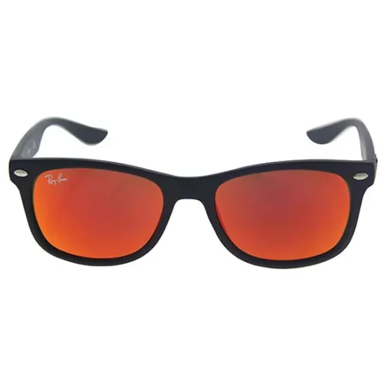 Picture of Ray Ban RJ 9052S 100S-6Q - Black-Red by Ray Ban for Kids - 48-16-130 mm Sunglasses