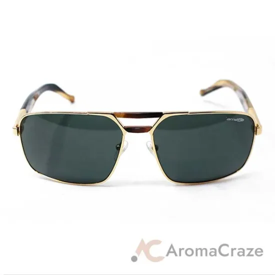 Picture of Arnette AN 3068 503-71 Smokey - Gold Havana-Green by Arnette for Men - 60-15-140 mm Sunglasses