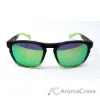 Picture of Arnette AN 4203 2255-1I Groove-Fuzzy Black Taslucent Lime-DarkGreyGreenPolarized by Arnette for Men - 55-20-135 mm Sunglasses