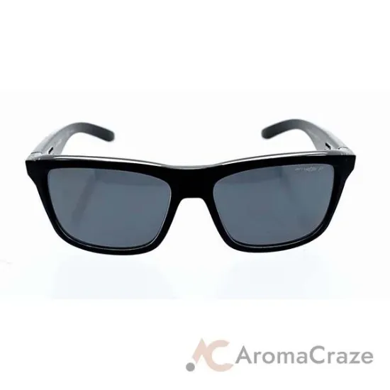 Picture of Arnette AN 4217 2159-81 Syndrome - Black On Clear-Gray Polarized by Arnette for Men - 57-17-140 mm Sunglasses