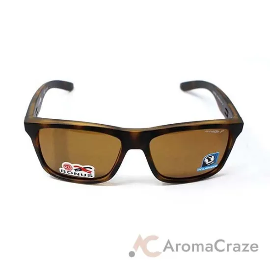 Picture of Arnette AN 4217 2197-83 Syndrome - Matte Havana-Brown Polarized by Arnette for Men - 57-17-140 mm Sunglasses