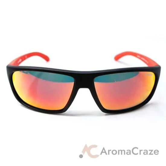 Picture of Arnette AN 4225-2376-6Q Burnout - Fuzzy Black-Red Multilayer by Arnette for Men - 64-15-130 mm Sunglasses