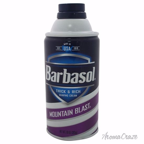 Barbasol Mountain Blast Thick & Rich Shaving Cream for Men 1