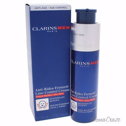 Clarins Men Line-Control Cream Dry Skin for Men 1.7 oz