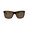 Picture of Bvlgari BV7027 504-73 - Dark Havana-Brown by Bvlgari for Men - 57-17-140 mm Sunglasses