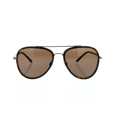 Picture of Giorgio Armani AR 6039 3003-73 Frames of Life -Matte Gunmetal-Matte Havana-Brown by Giorgio Armani for Men - 56-16-140 mm Sunglasses