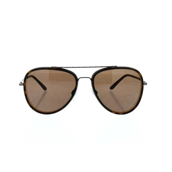 Picture of Giorgio Armani AR 6039 3003-73 Frames of Life -Matte Gunmetal-Matte Havana-Brown by Giorgio Armani for Men - 56-16-140 mm Sunglasses