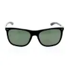 Picture of Giorgio Armani AR 8048Q 5017-9A - Black-Green Polarized by Giorgio Armani for Men - 55-18-145 mm Sunglasses