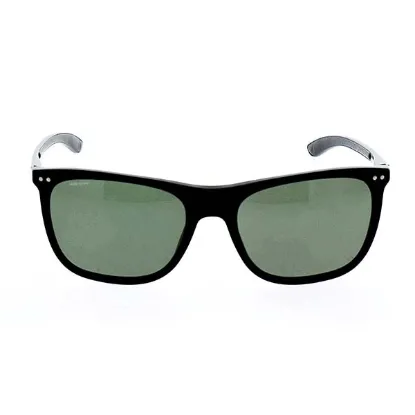 Picture of Giorgio Armani AR 8048Q 5017-9A - Black-Green Polarized by Giorgio Armani for Men - 55-18-145 mm Sunglasses