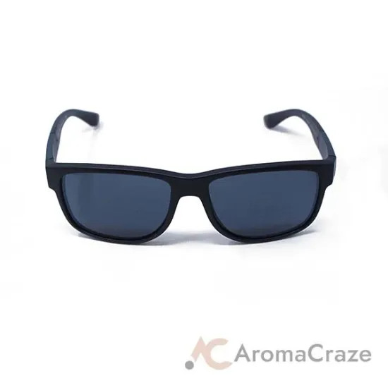 Picture of Giorgio Armani AR 8057 5423-87 - Matte Blue-Grey by Giorgio Armani for Men - 57-16-140 mm Sunglasses
