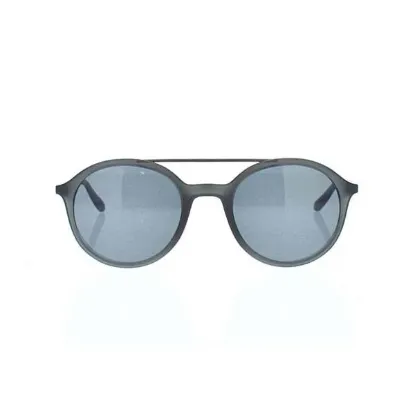 Picture of Giorgio Armani AR 8077 5483-87 - Matte Transparent Grey-Grey by Giorgio Armani for Men - 50-21-140 mm Sunglasses